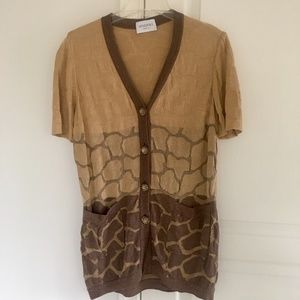 Stizzoli knit cardigan dress top